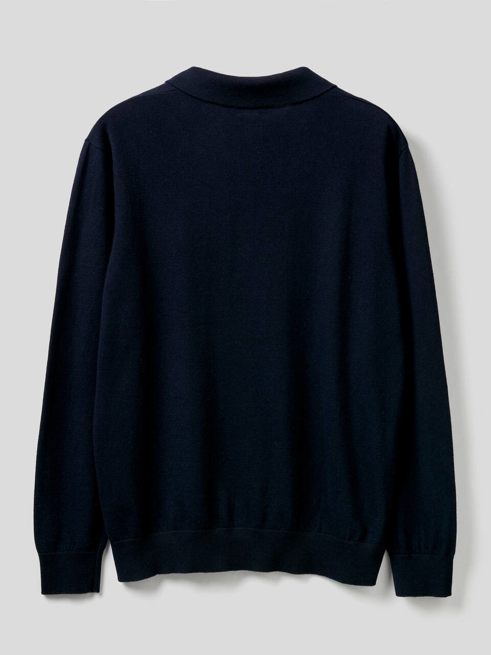 Polo in misto cotone e cashmere image number 2