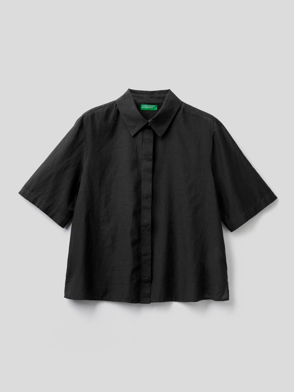 Camicia leggera a manica corta image number 1