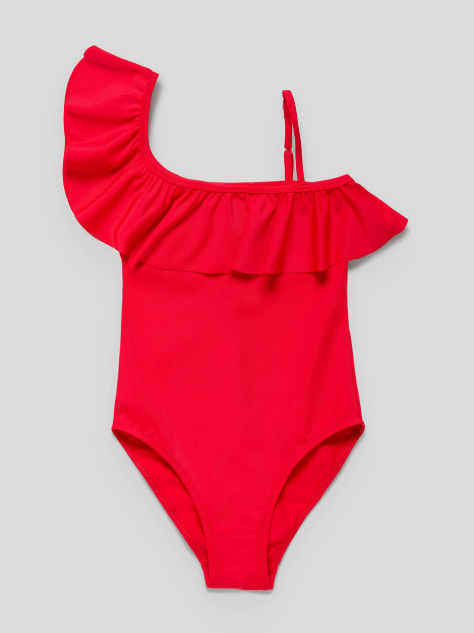Costume intero in ECONYL® con balza image number 1