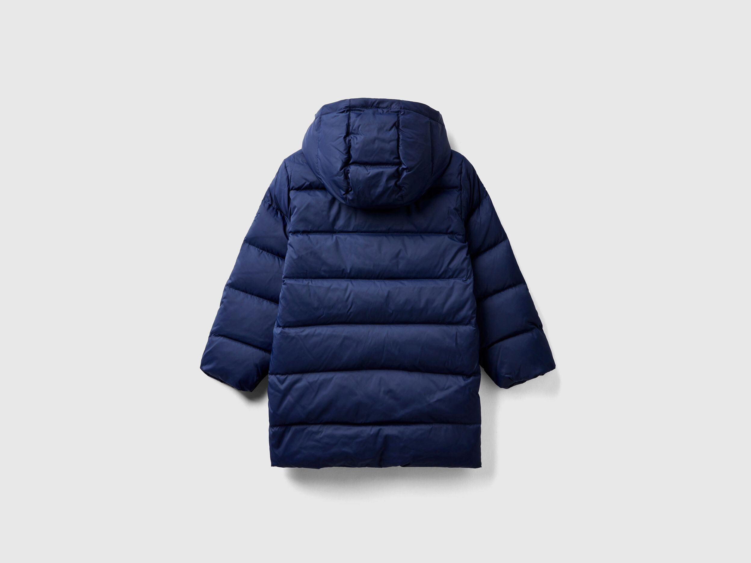 Piumino con cappuccio staccabile Blu Scuro Bambino Benetton