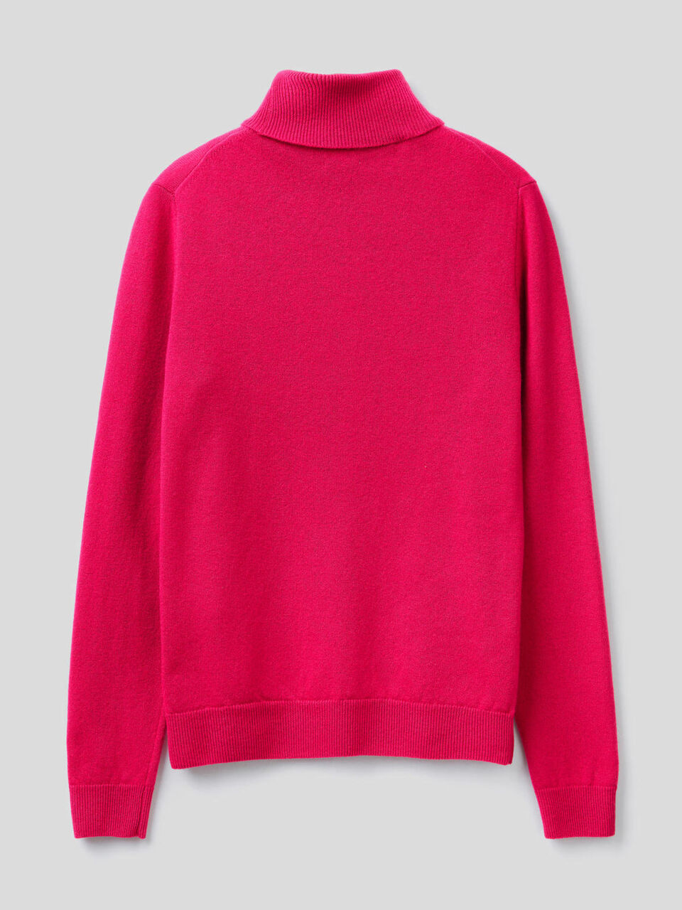 Maglione dolcevita in pura lana vergine image number 2