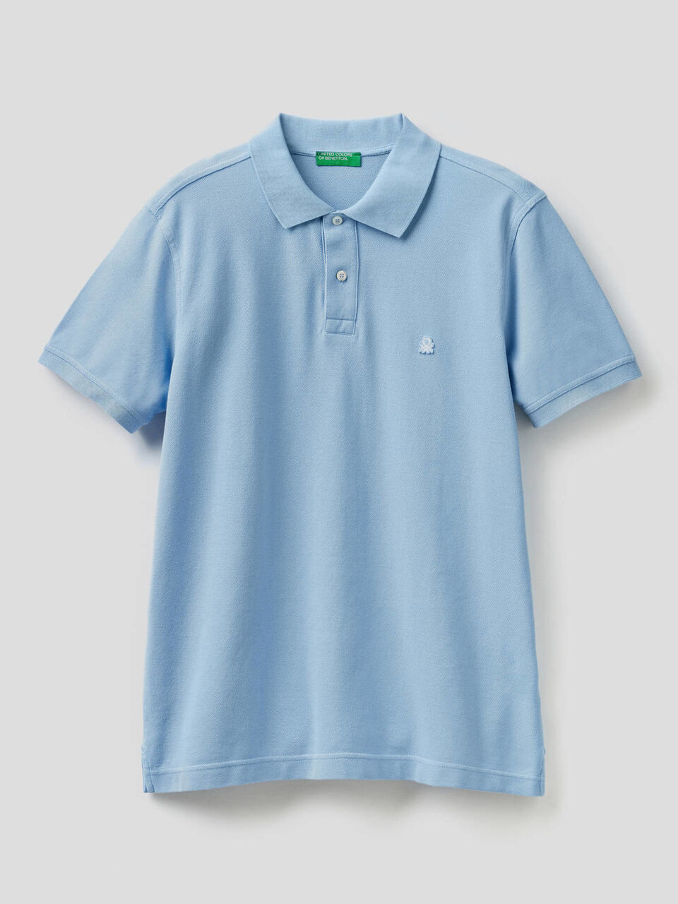 Polo a manica corta 100% cotone image number 1