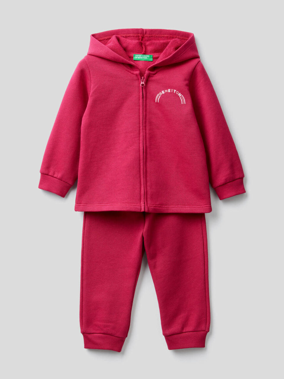 Completo in felpa di 100% cotone bio image number 1