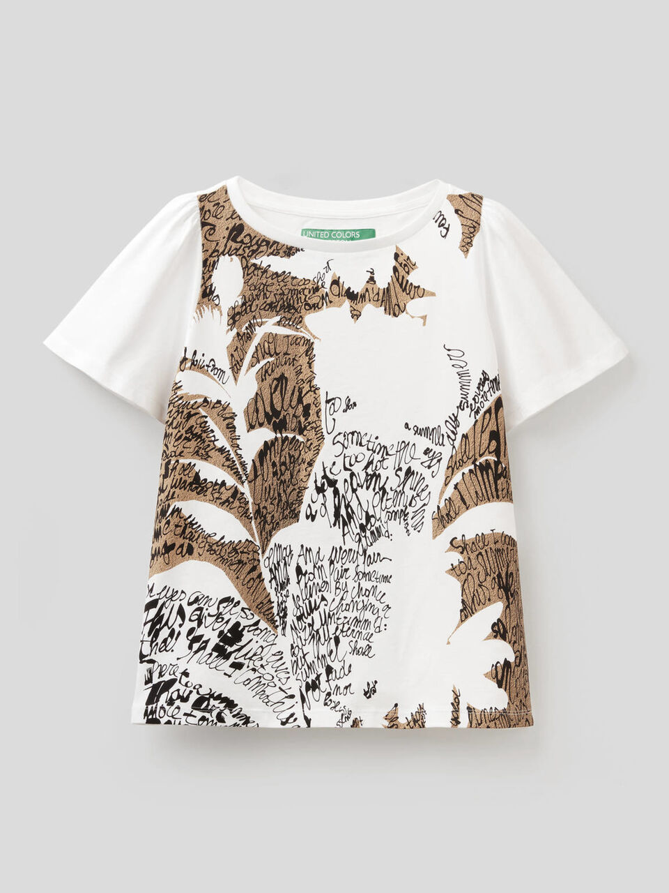 T-shirt in cotone biologico con stampa image number 1