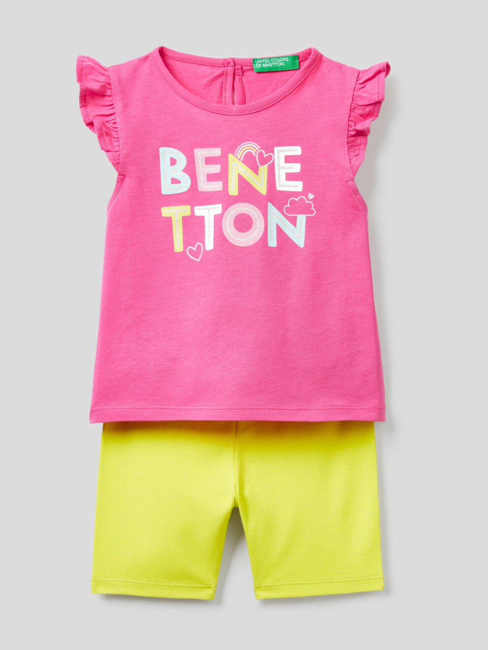 Completo t-shirt e bermuda image number 1