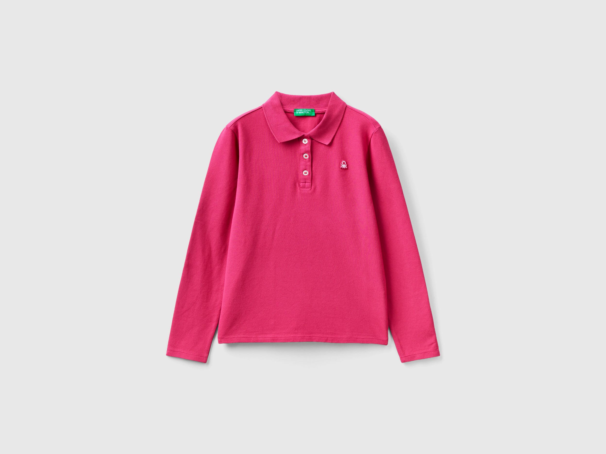 Polo manica lunga discount benetton