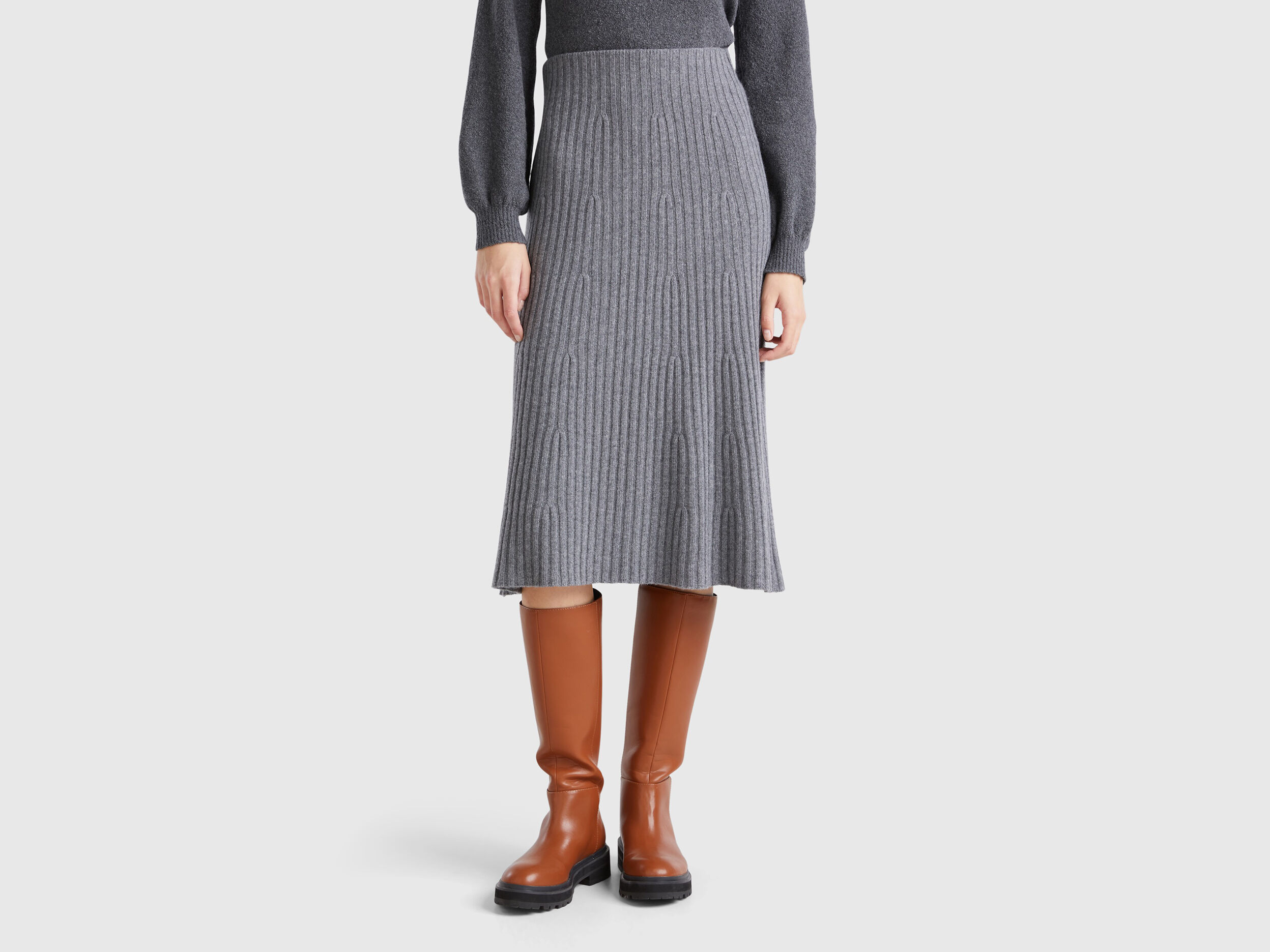 Gonne lunghe benetton top