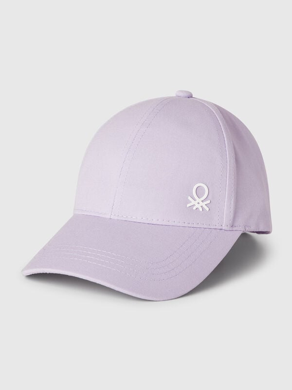 Cappellino in cotone con logo Bambino