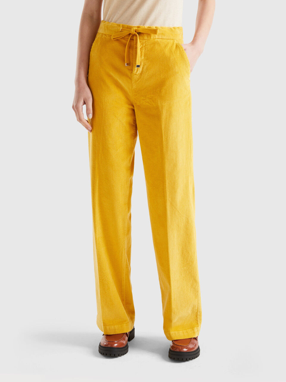 Benetton on sale pantaloni larghi