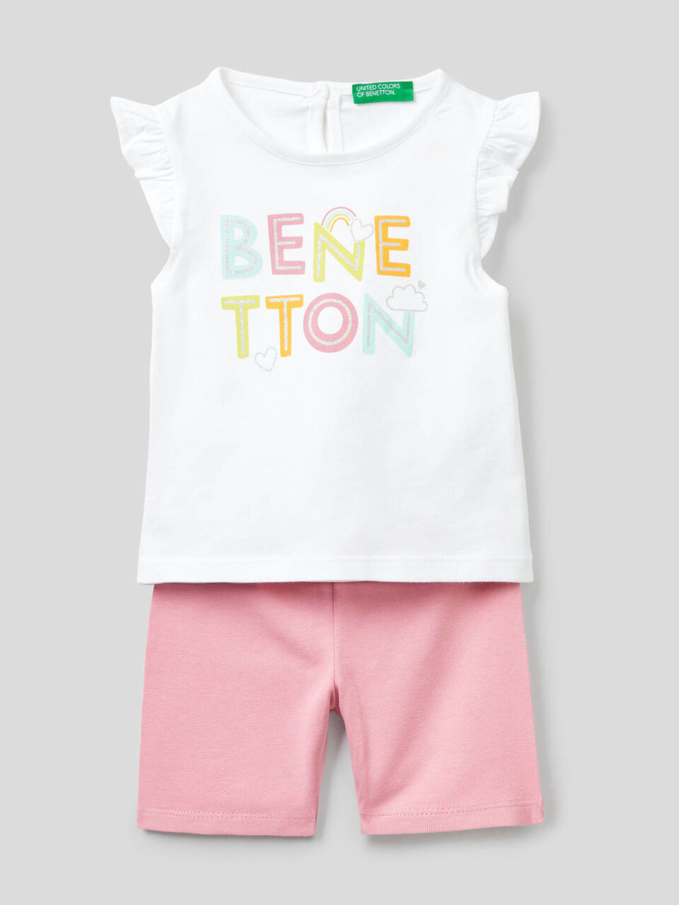 Completo t-shirt e bermuda image number 1