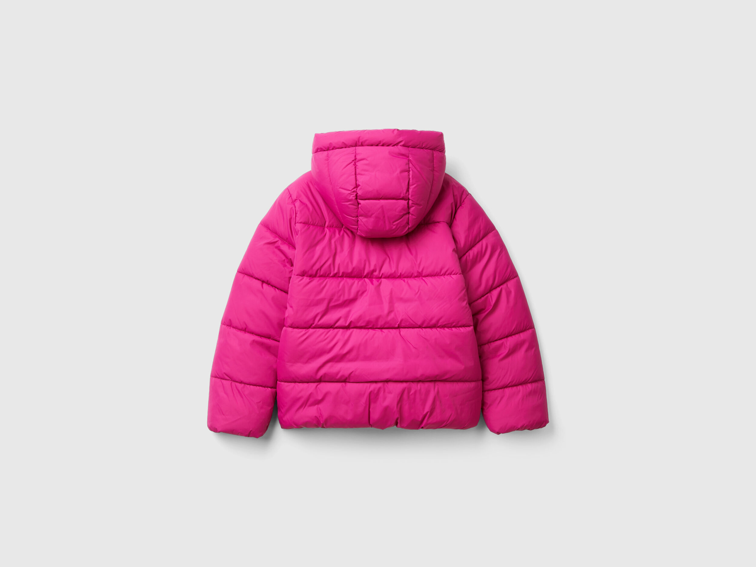 Giubbotto in nylon Rain Defender Fucsia Benetton