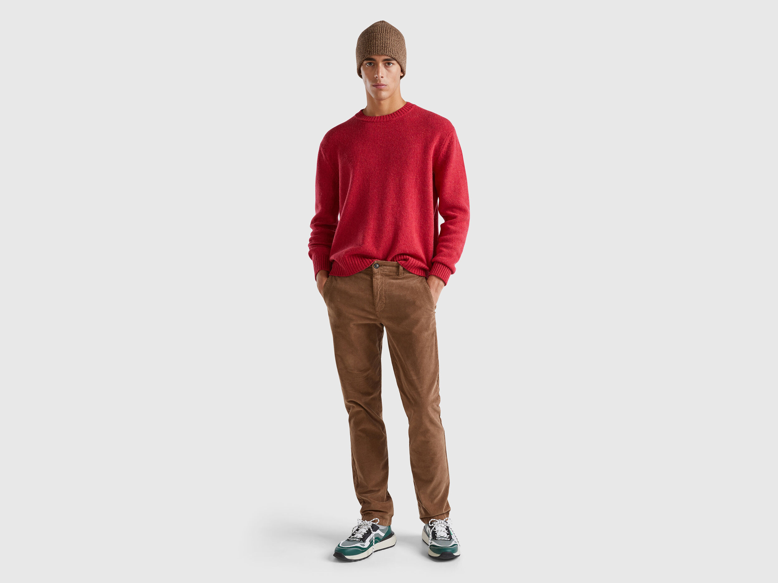 Pantaloni Uomo Chino Regular o Slim