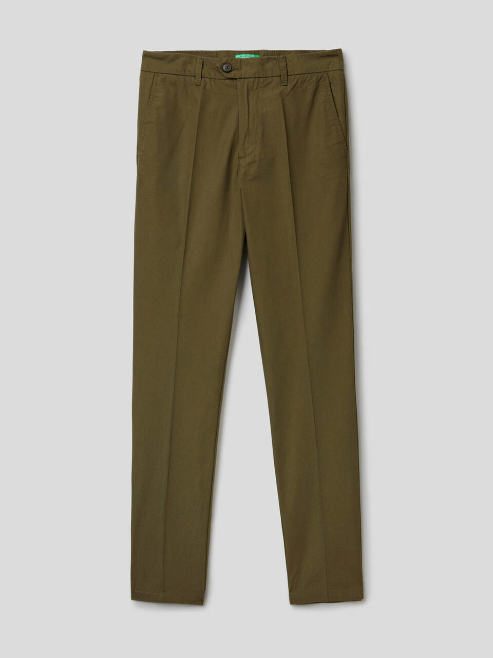 Chino slim fit in cotone leggero image number 1