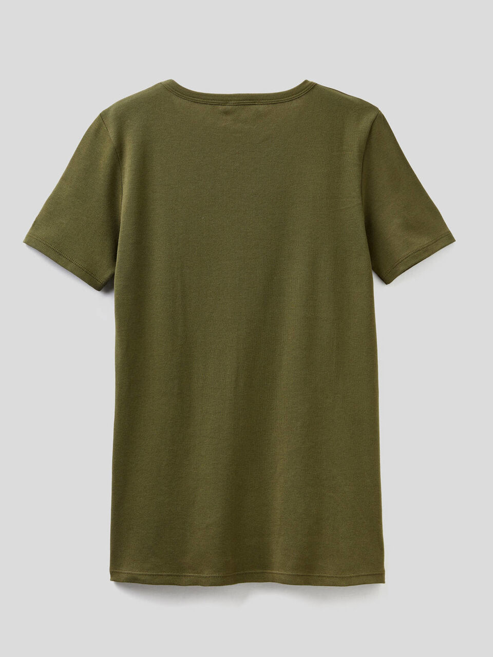 T-shirt in cotone a fibra lunga image number 2