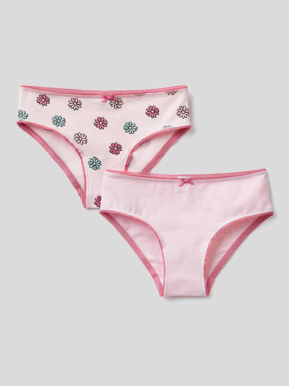 Due slip classici in cotone stretch image number 1