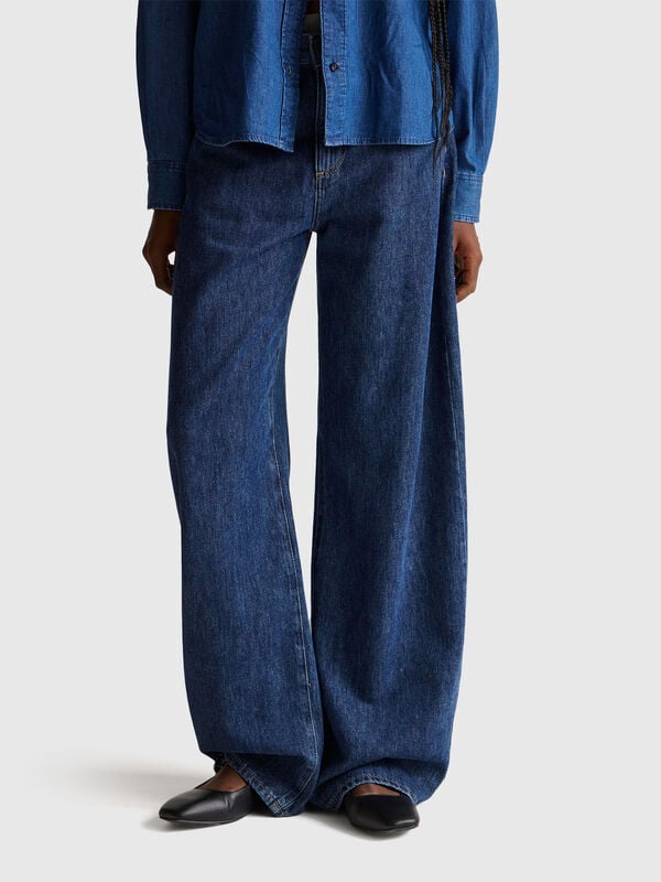 Jeans wide fit Donna