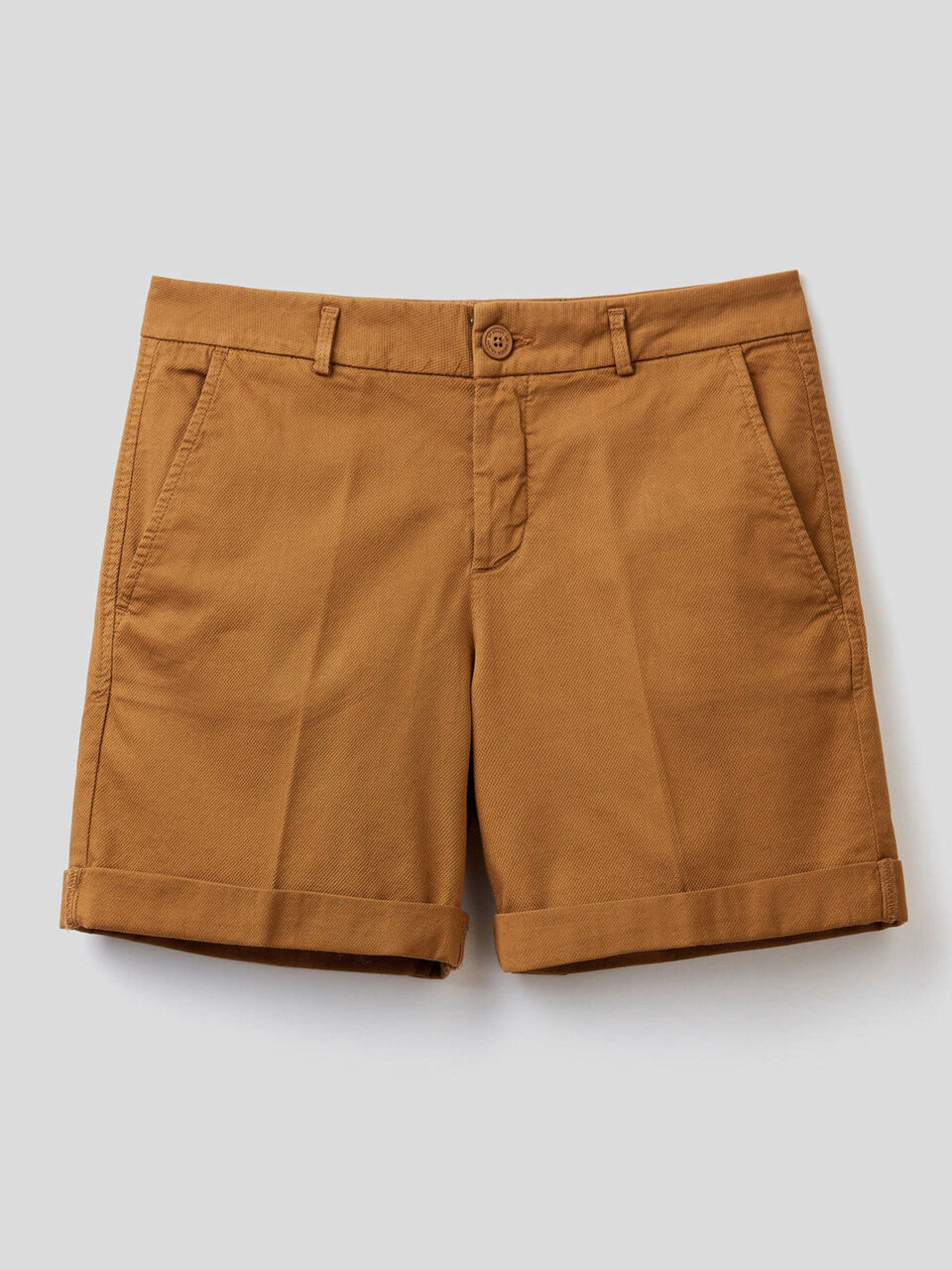 Bermuda in cotone stretch image number null