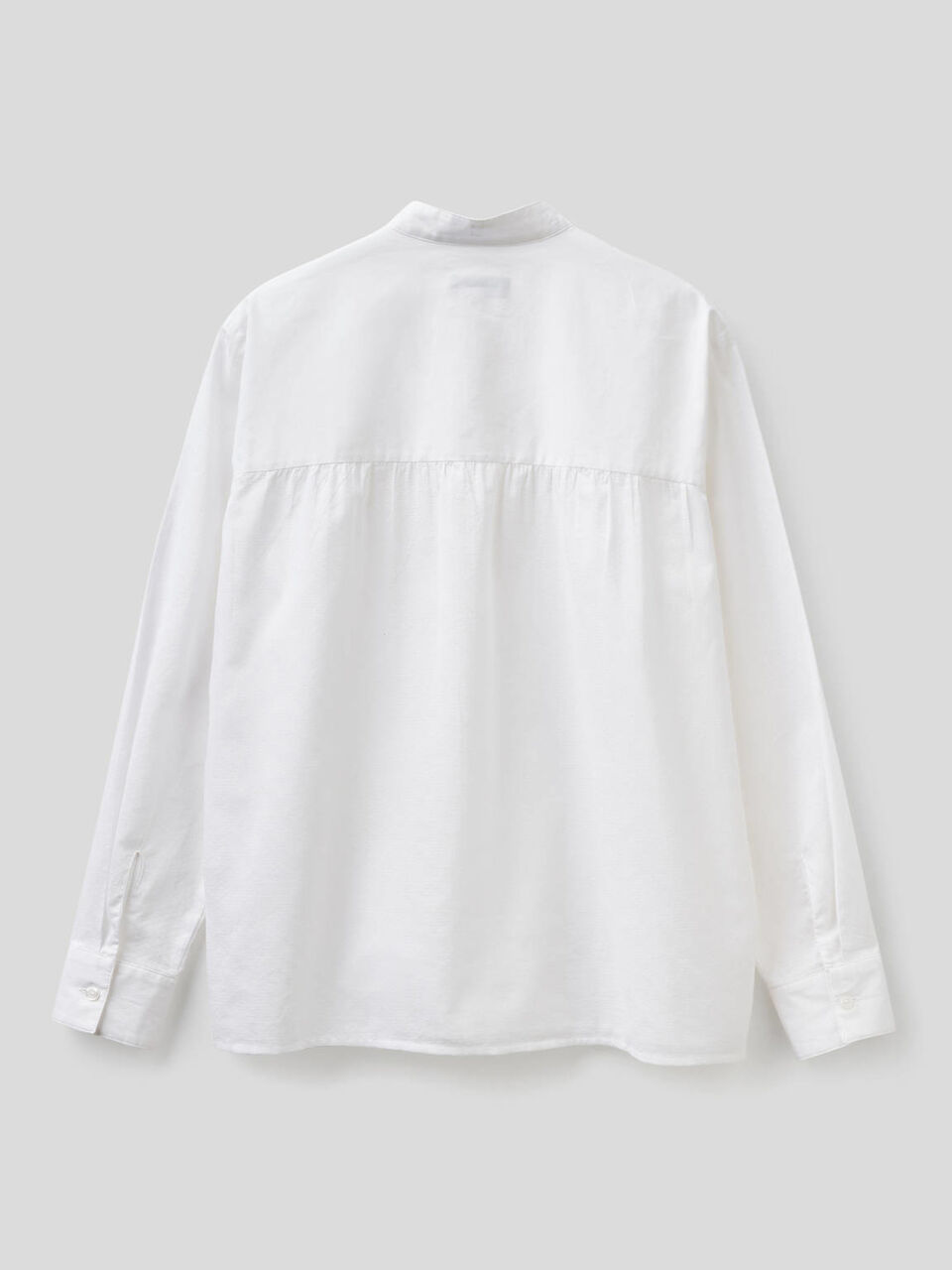 Blusa in 100% cotone con maxi tasche image number 2