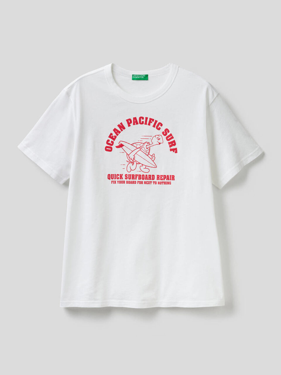T-shirt in puro cotone con stampa image number 1