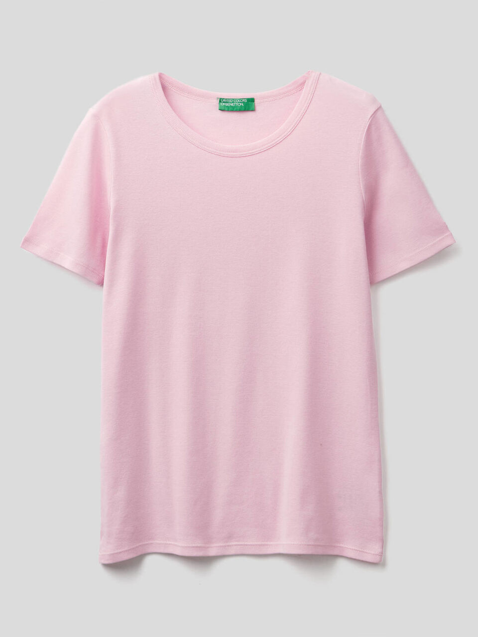 T-shirt in cotone a fibra lunga image number 1