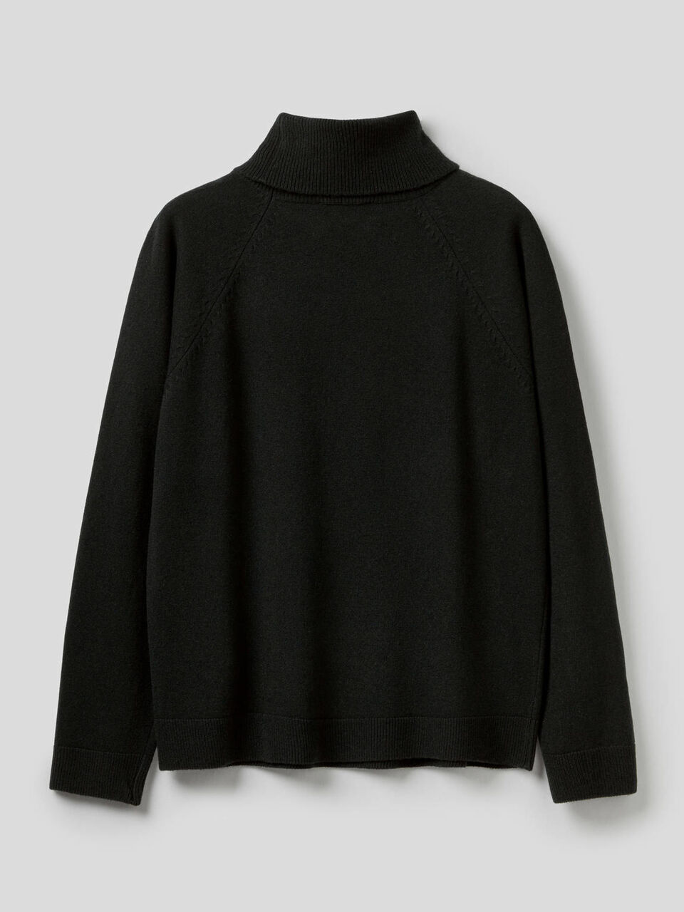 Maglione dolcevita in misto lana e cashmere image number 2