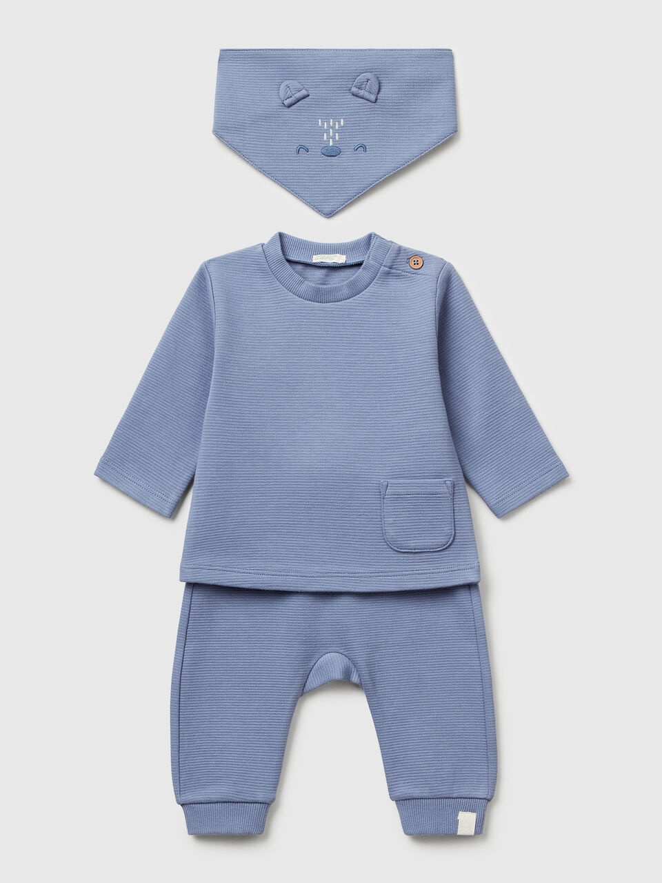 SET T-SHIRT+PANT+BAV Baby image number 1