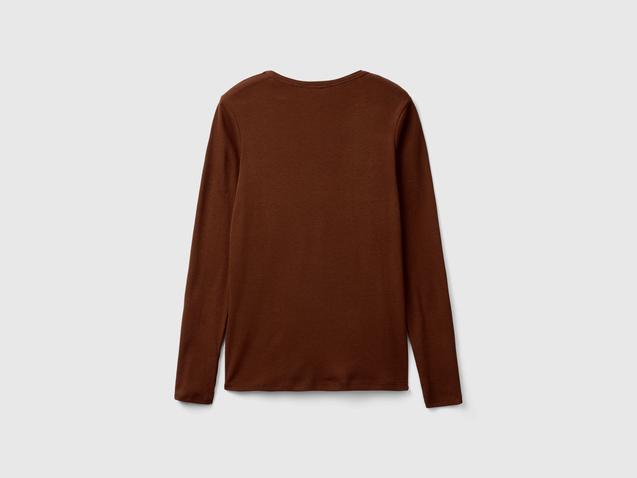 Maglia manica lunga marrone bambino clearance