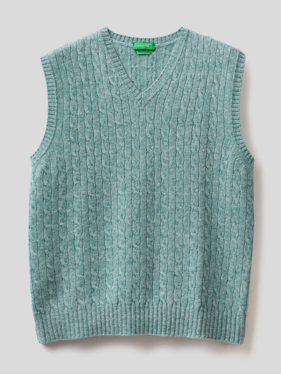 Gilet in pura lana Shetland image number 1