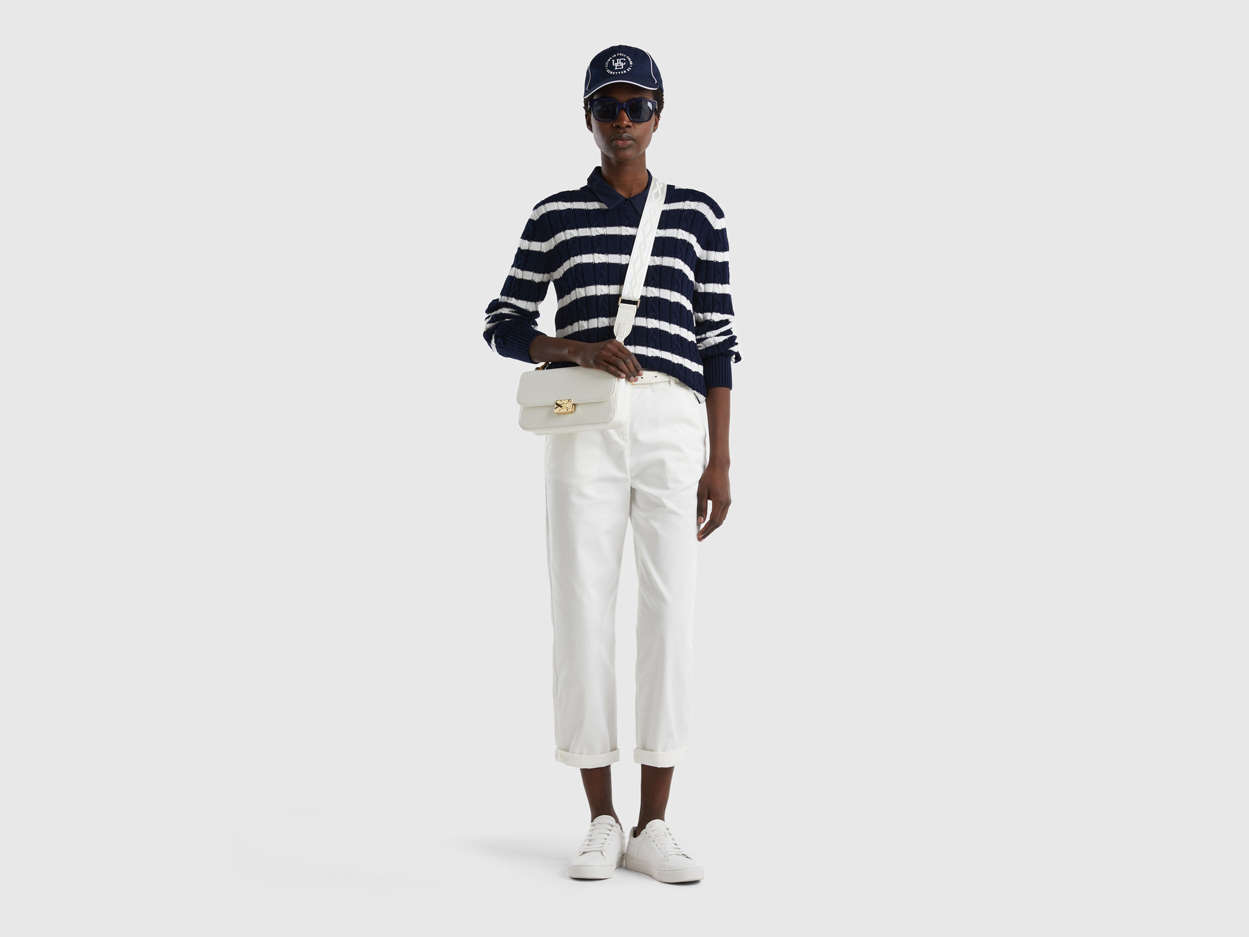 Benetton pantaloni chino outlet