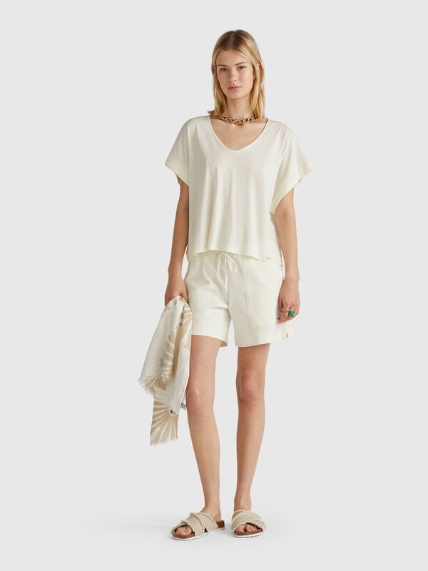 Shorts con coulisse Donna