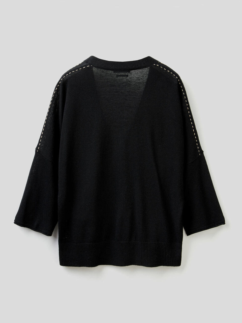 Cardigan con scollo a V image number 2