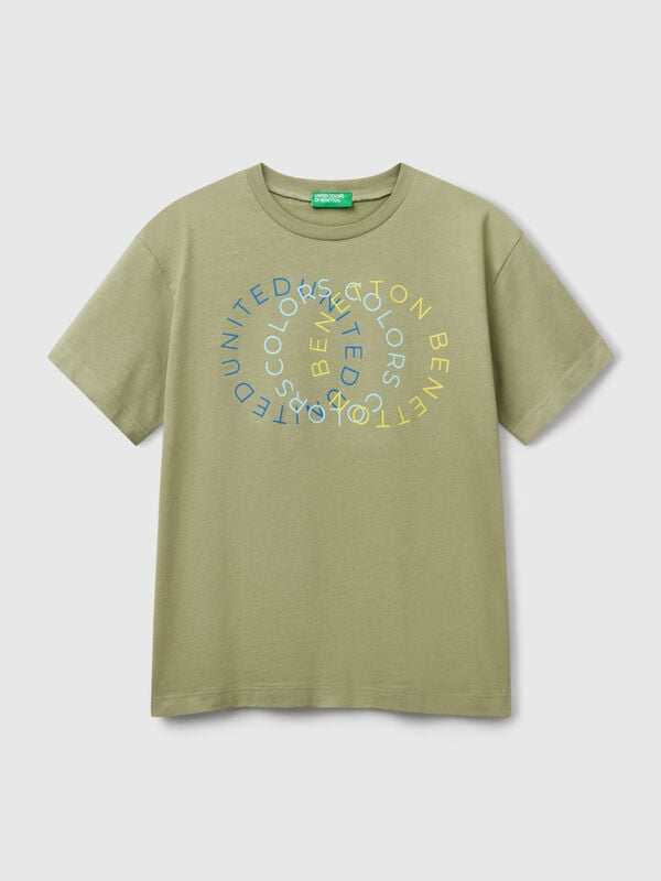 T-shirt con logo Bambino