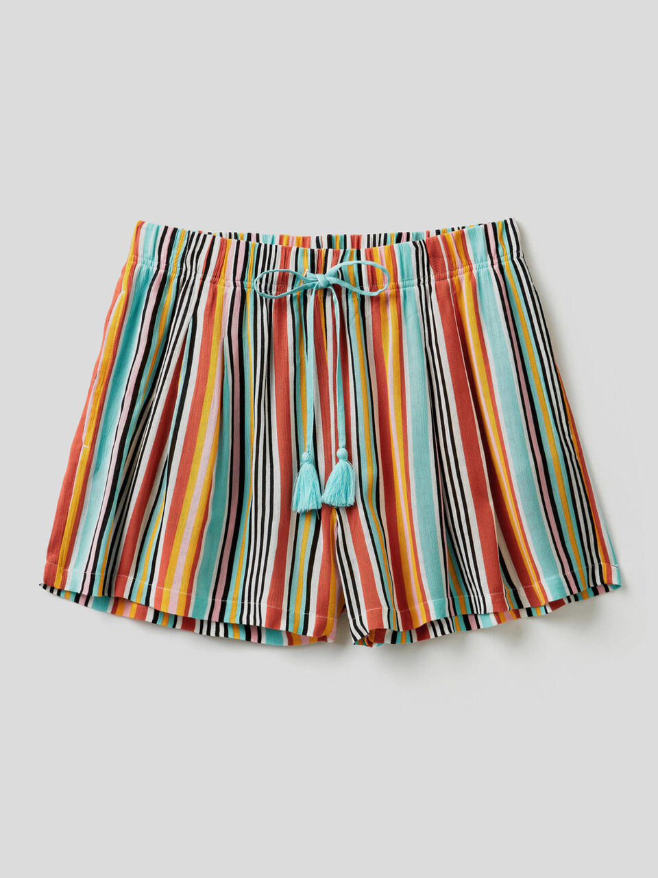 Shorts a righe multicolor image number 1