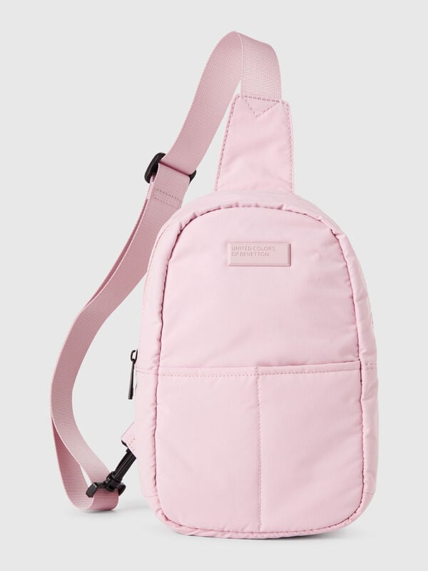 Borsa a tracolla con logo Bambino