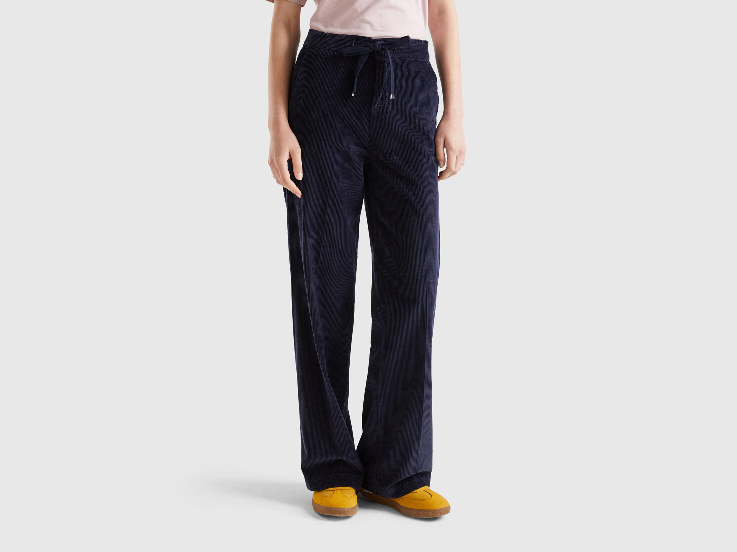 Benetton online pantaloni velluto