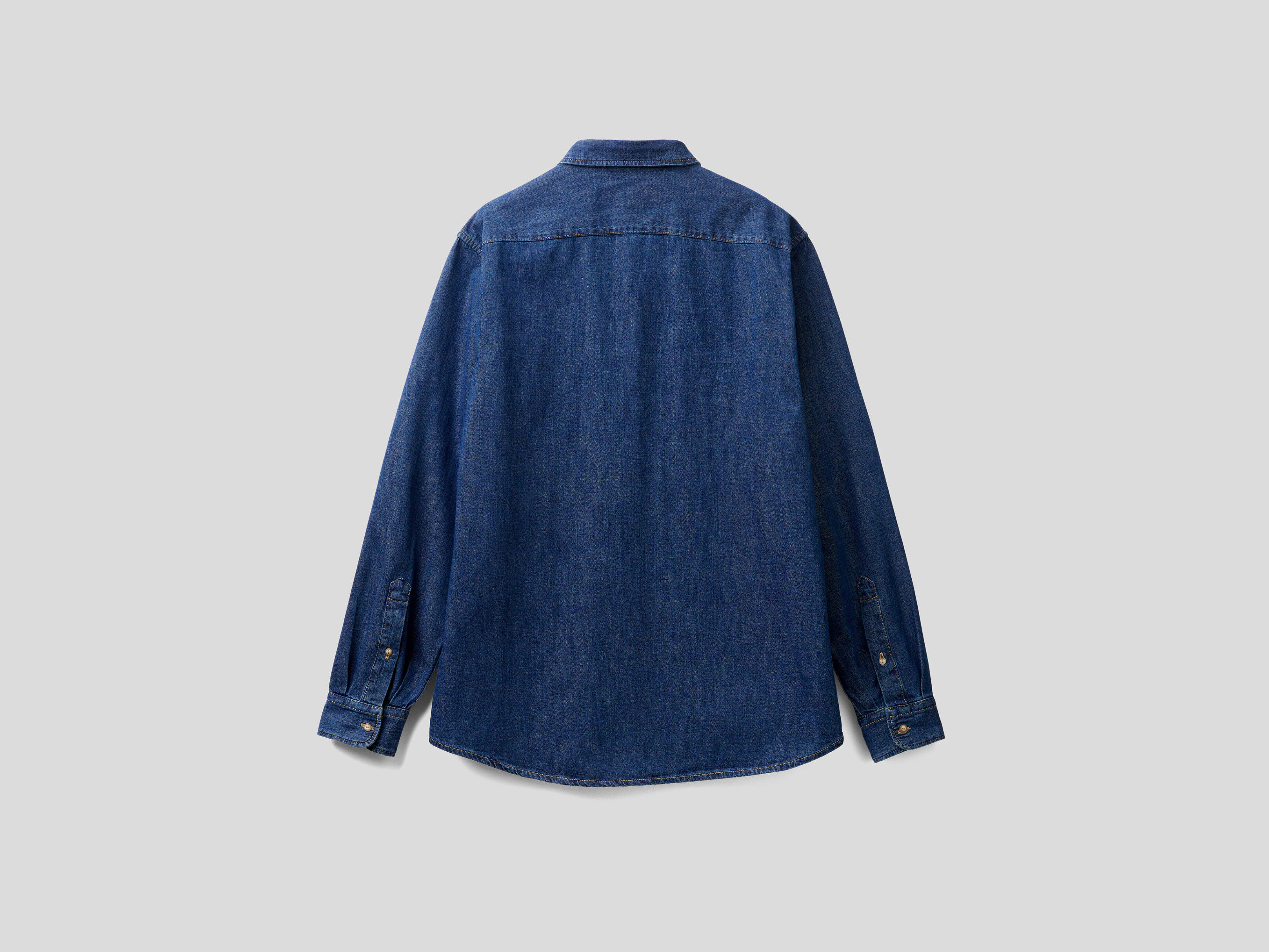 Camicia jeans benetton new arrivals