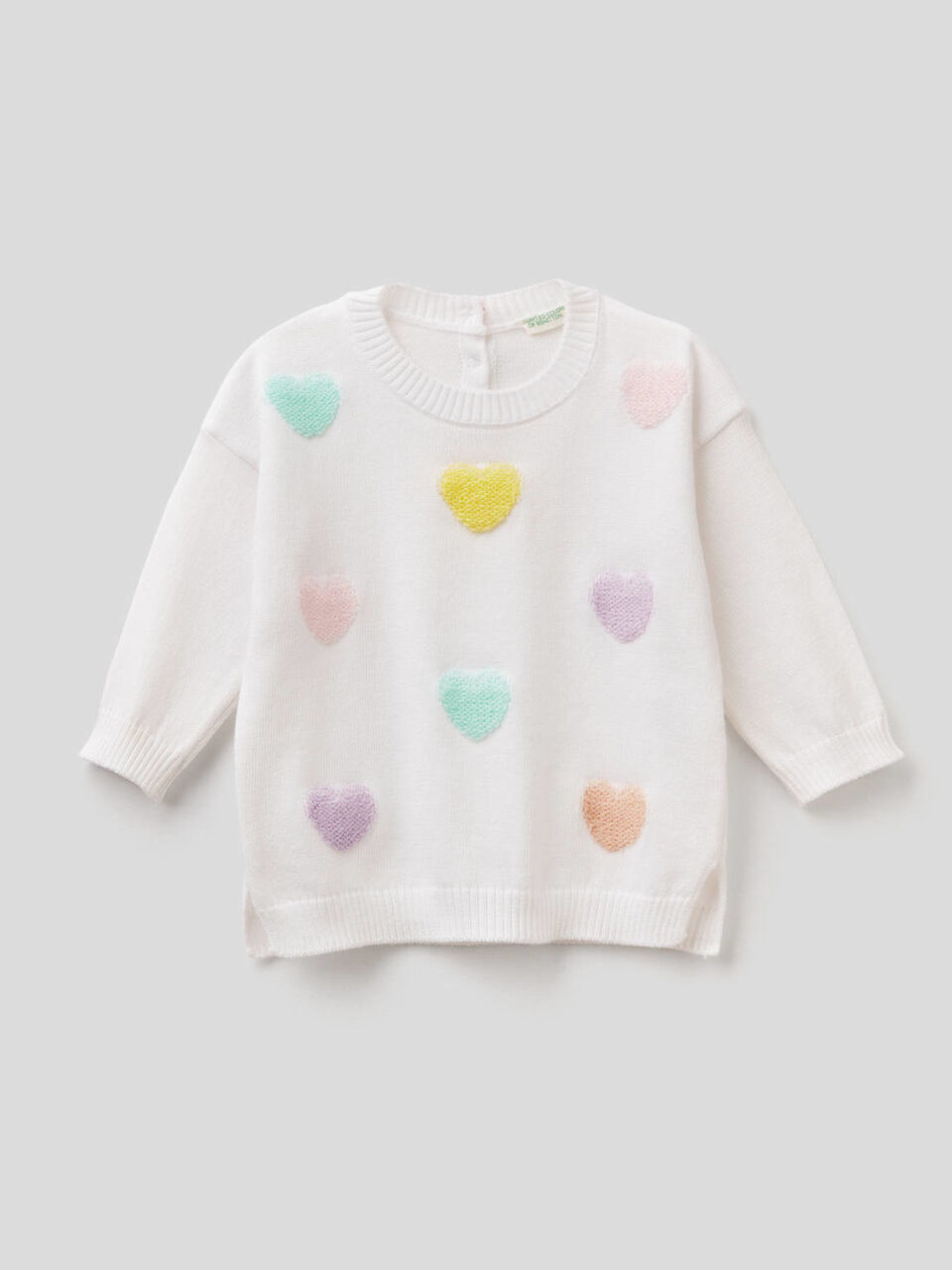 Maglia con lavorazione ad intarsio image number null