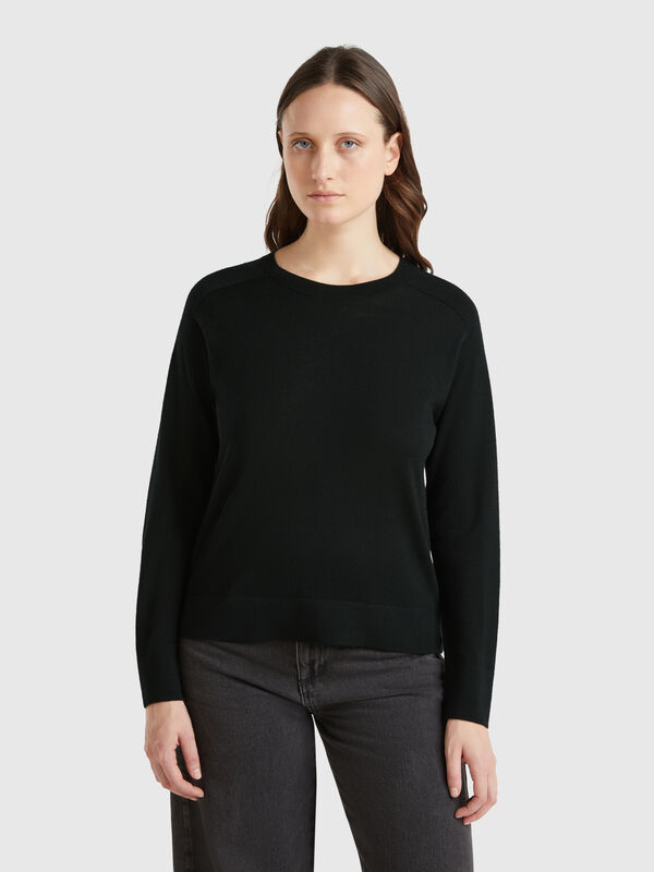 Maglia in pura lana Merino Donna
