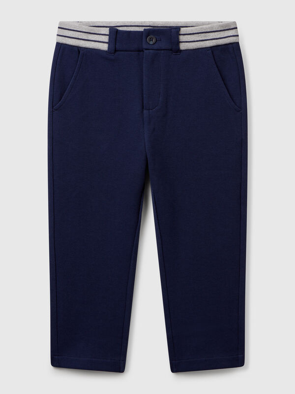 Pantaloni lunghi in cotone Bambino