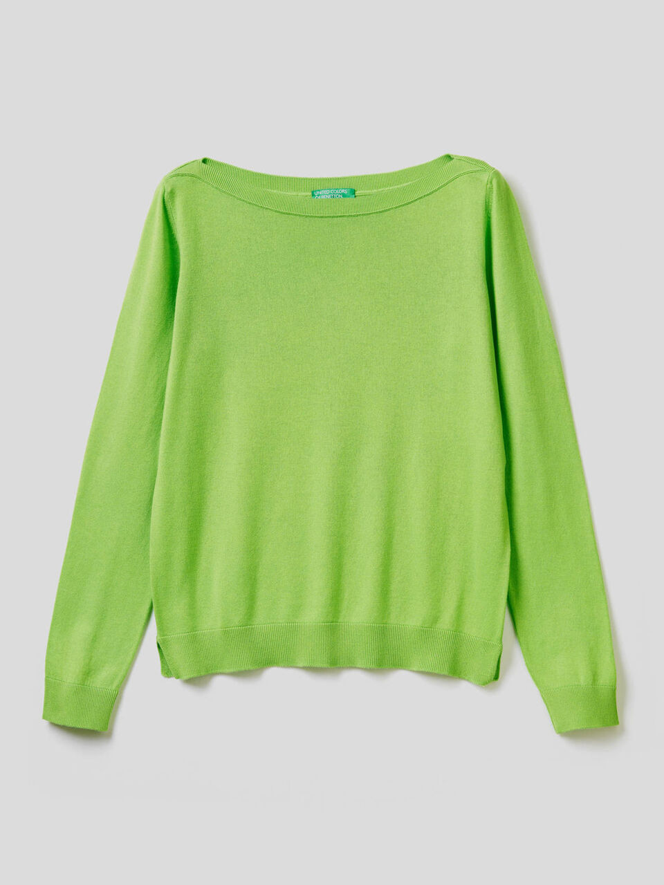 Maglia con scollo a barchetta image number 1