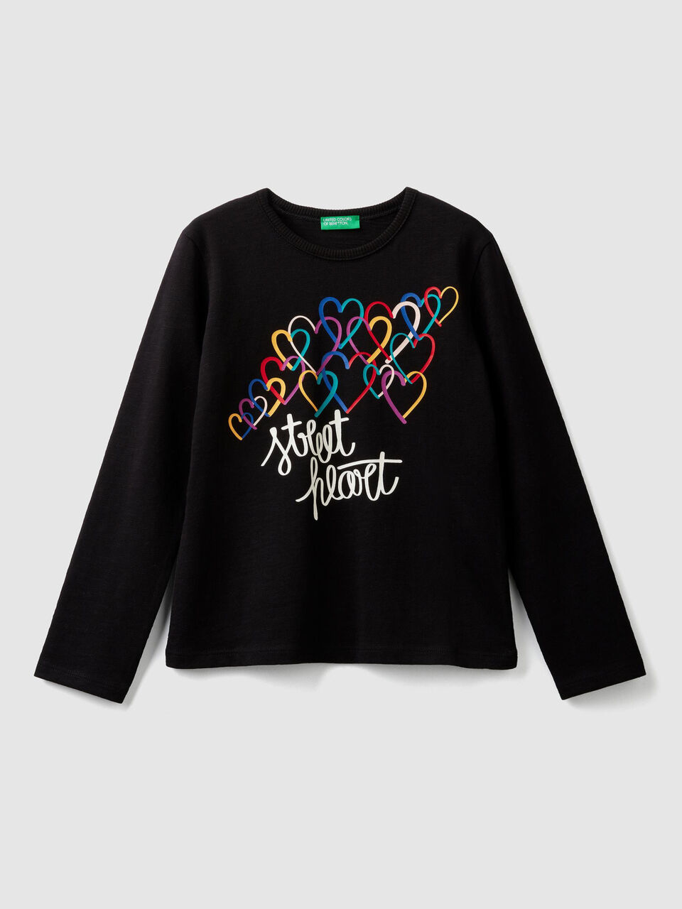T-shirt in jersey con stampa image number 1