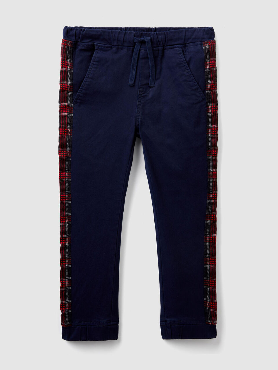 Pantaloni con bande fantasia image number 1