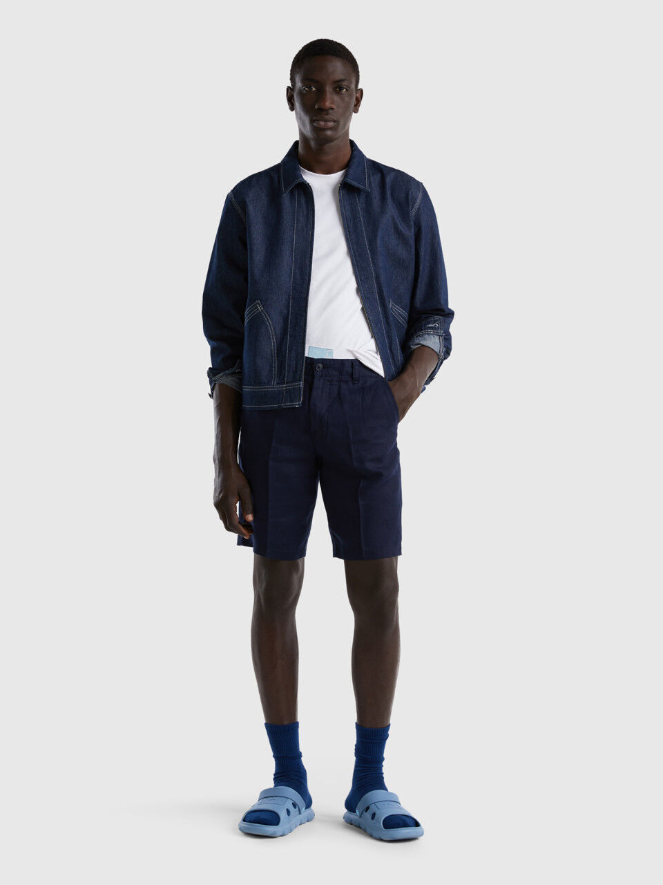 Shorts Uomo e Bermuda Nuova Collezione 2024 Benetton