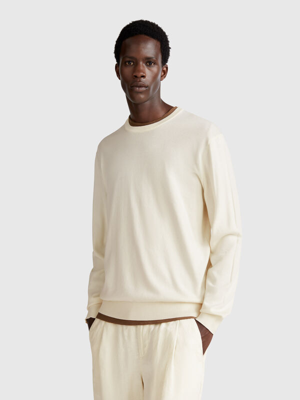 Maglia girocollo 100% cotone Uomo