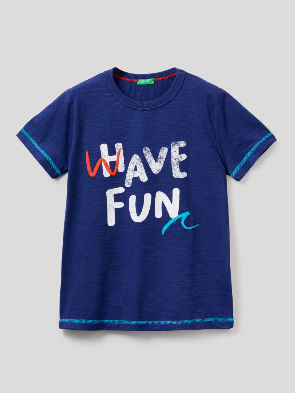 T-shirt 100% cotone con stampa image number 1