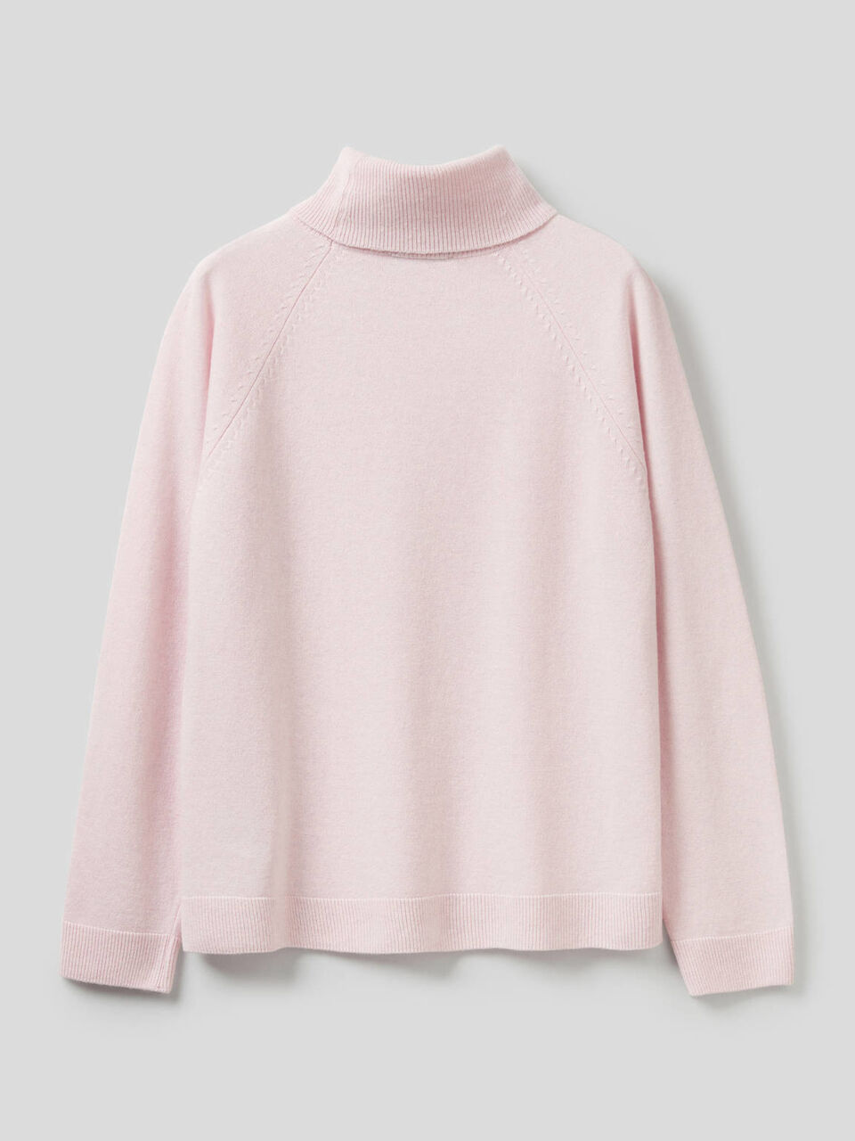 Maglione dolcevita in misto lana e cashmere image number 2