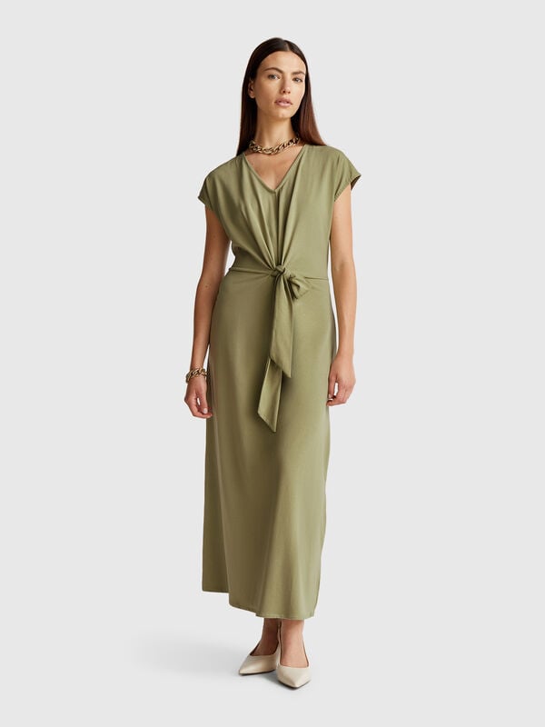 Vestito in cotone stretch Donna