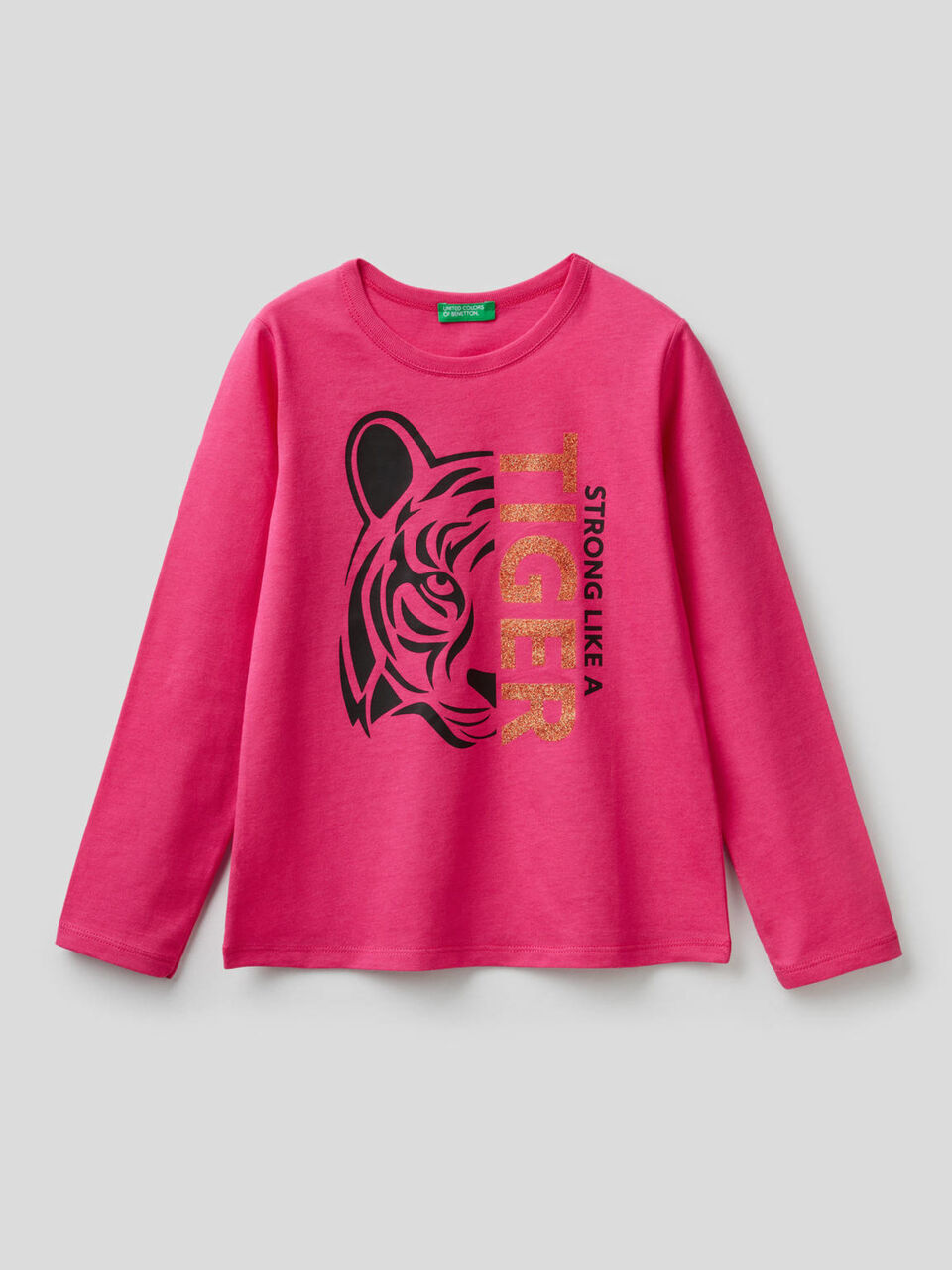 T-shirt stampata 100% cotone image number 1