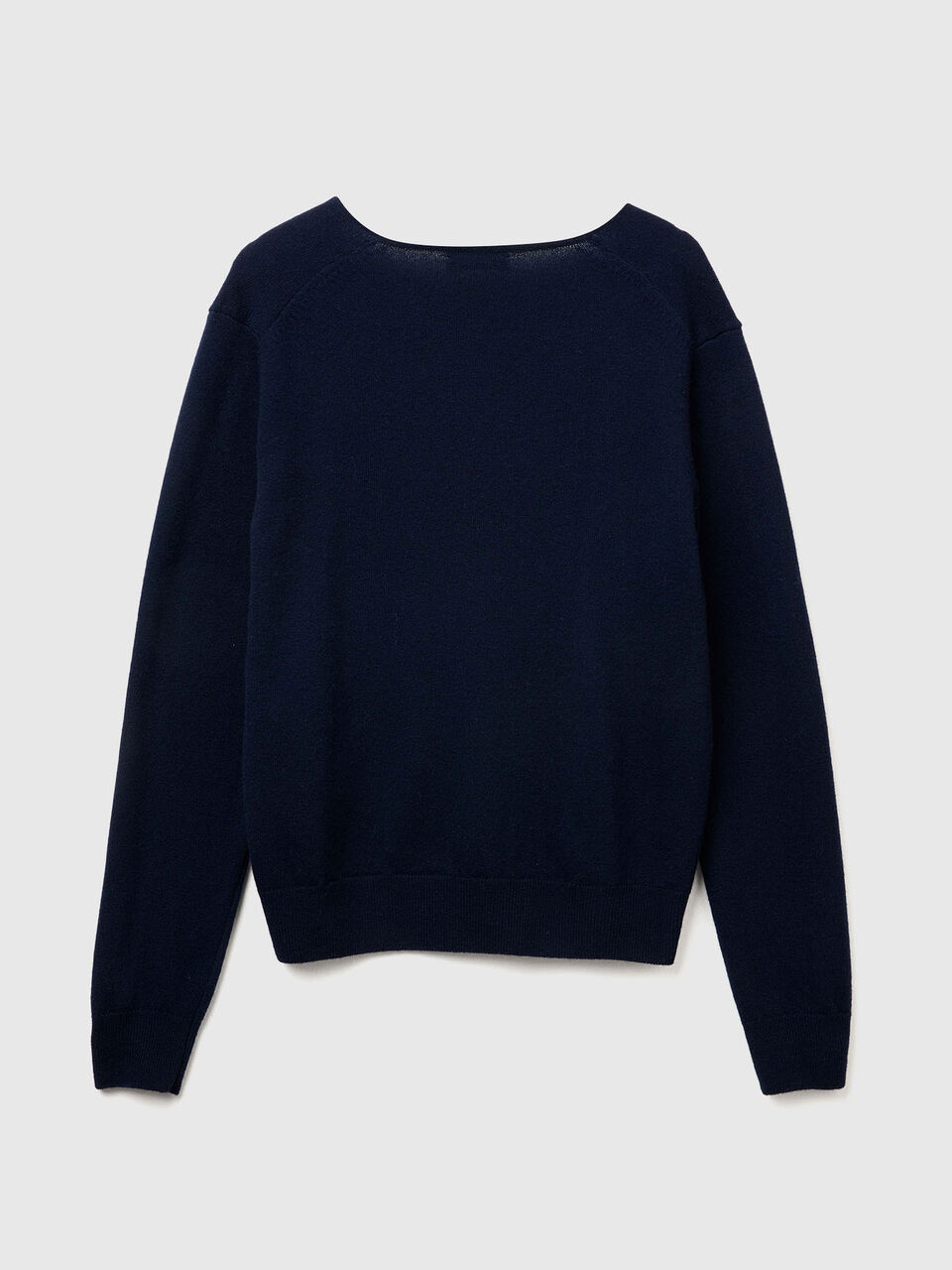 MAGLIA SCOLLO V M/L Donna image number 2