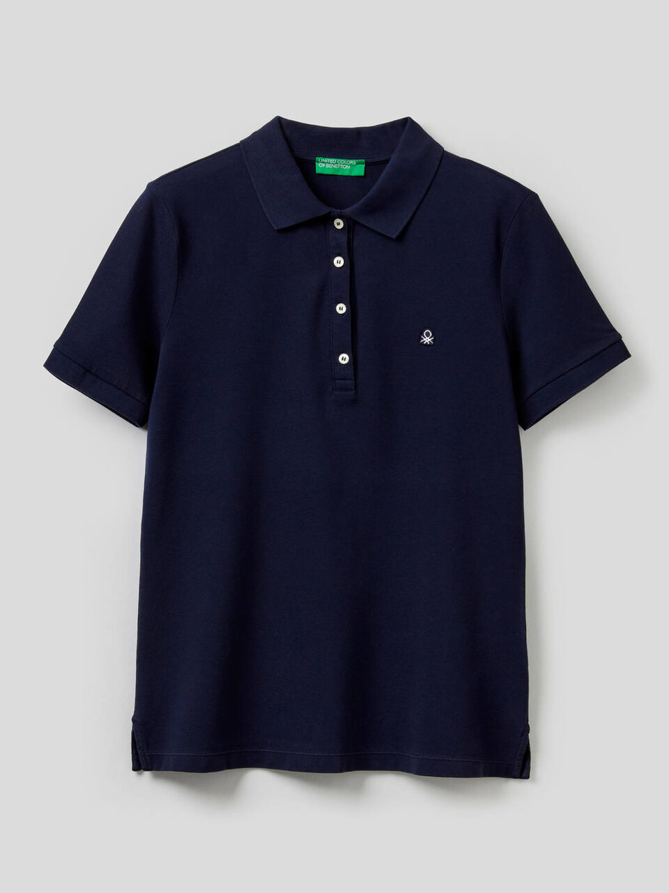 Polo in cotone stretch image number 1